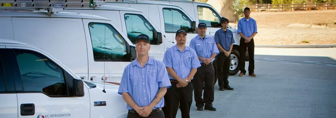 KIC Refrigeration crew ready for Mini Split Repair jobs across Fall River
